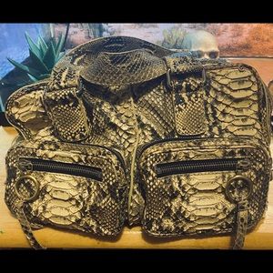Chloe genuine snakeskin bag